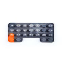 Silicone Rubber Button Keypad For Massage Chair