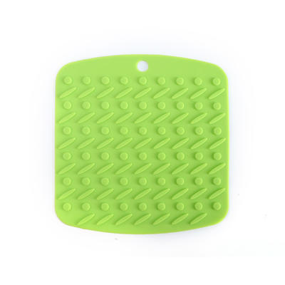 Square Food Grade Silicone Placemat Insulation Pad