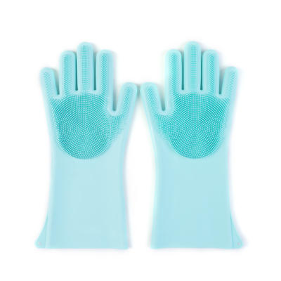 Multifunctional Silicone Dishwashing Gloves Insulation Non-slip