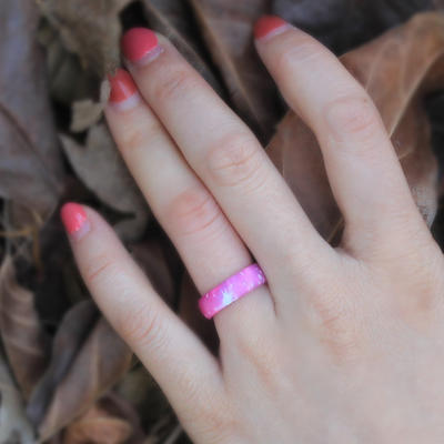 Sky Pattern Silicone Ring